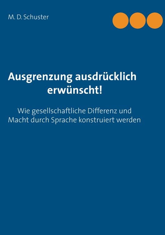 Produktbild: Ausgrenzung ausdr&uuml;cklich erw&uuml;nscht!