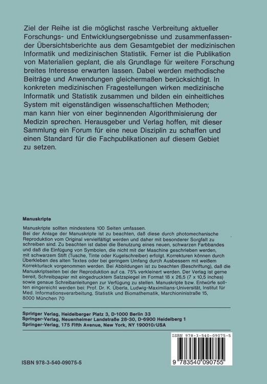 Produktbild: 15 Jahre Medizinische Statistik und Dokumentation