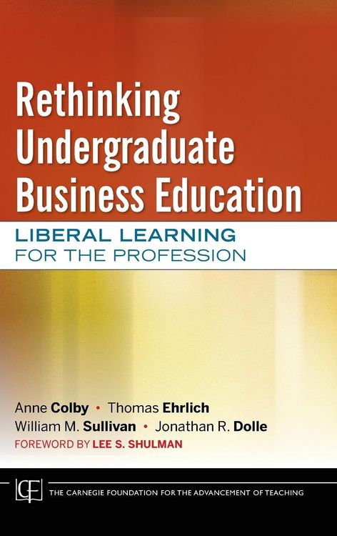Produktbild: Rethinking Undergraduate Business Education