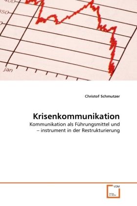 Produktbild: Schmutzer, C: Krisenkommunikation