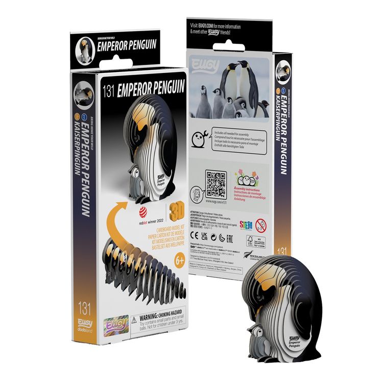 Produktbild: EUGY - 3D Bastelset Kaiserpinguin