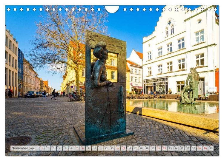 Produktbild: Greifswald Impressionen (Wandkalender 2026 DIN A4 quer), CALVENDO Monatskalender