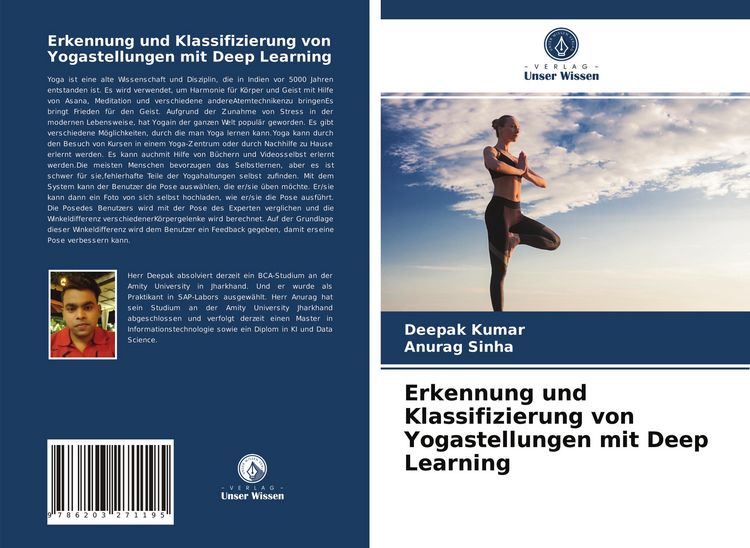 Produktbild: Erkennung und Klassifizierung von Yogastellungen mit Deep Learning