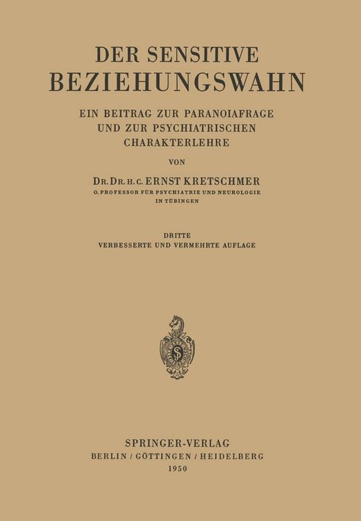 Produktbild: Der Sensitive Beziehungswahn