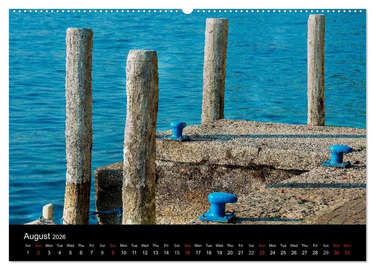 Produktbild: Lake Garda Italy (High Quality Premium Wall Calendar 2026 DIN A2 landscape),CALVENDO 12 Month Wall Calendar