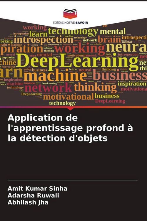 Produktbild: Application de l'apprentissage profond &agrave; la d&eacute;tection d'objets