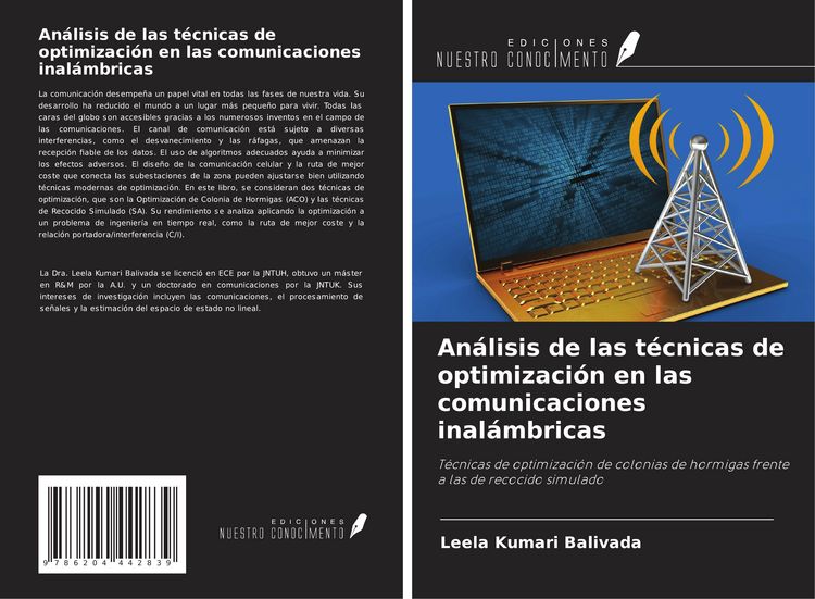 Produktbild: An&aacute;lisis de las t&eacute;cnicas de optimizaci&oacute;n en las comunicaciones inal&aacute;mbricas