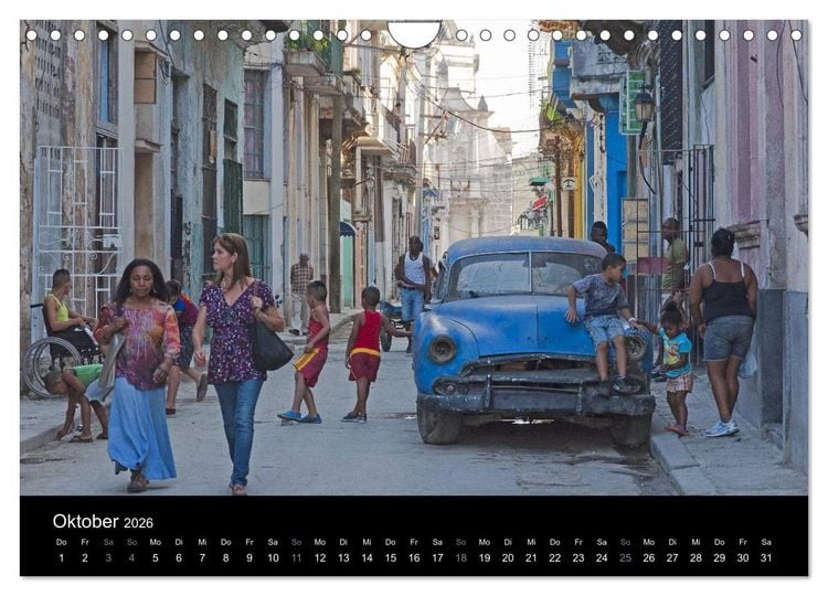 Produktbild: Cuba Highlights (Wandkalender 2026 DIN A4 quer), CALVENDO Monatskalender