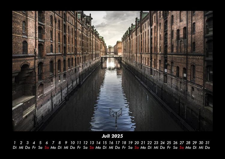 Produktbild: Hamburg 2025 Fotokalender DIN A3