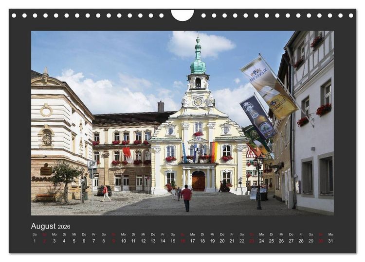 Produktbild: Kulmbach (Wandkalender 2026 DIN A4 quer), CALVENDO Monatskalender