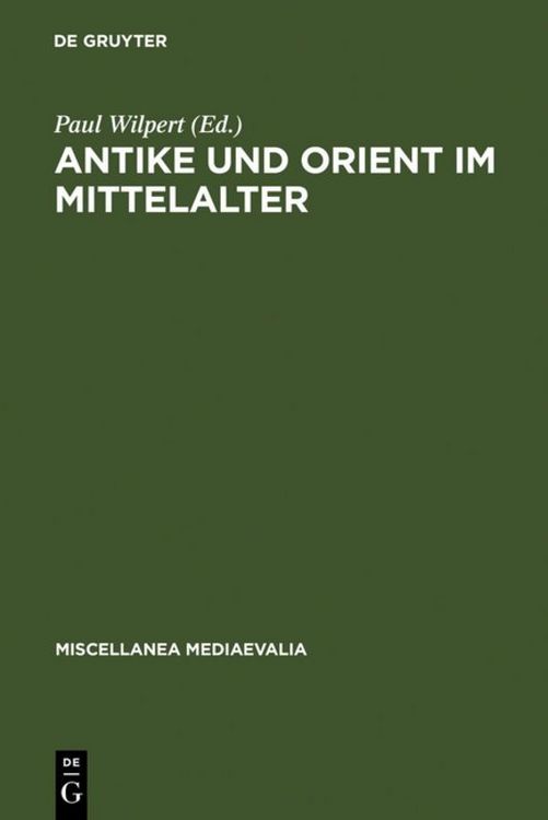 Produktbild: Antike und Orient im Mittelalter