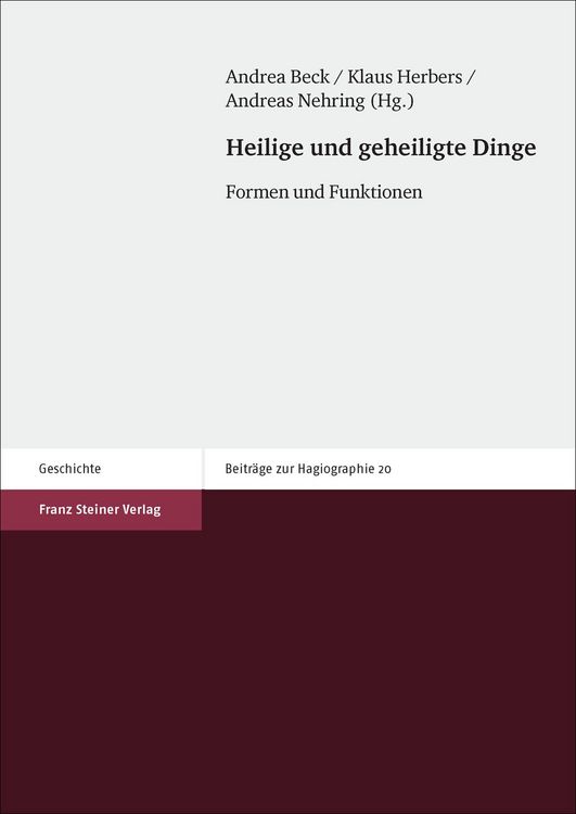 Produktbild: Heilige und geheiligte Dinge