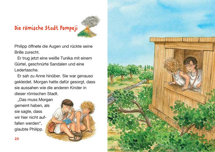 Produktbild: Das magische Baumhaus junior (Band 13) - Der gro&szlig;e Vulkanausbruch