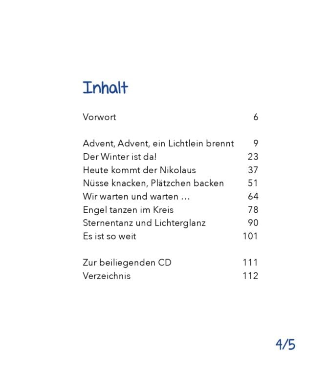 Produktbild: Advent und Weihnachten feiern in der Kita, m. Audio-CD