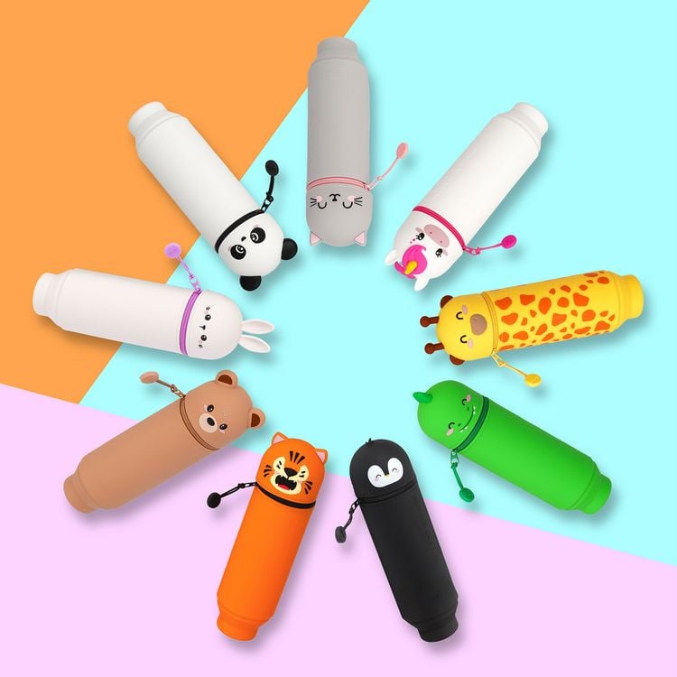 Produktbild: Legami 2-in-1 Federm&auml;ppchen aus Silikon - KAWAII - Hase