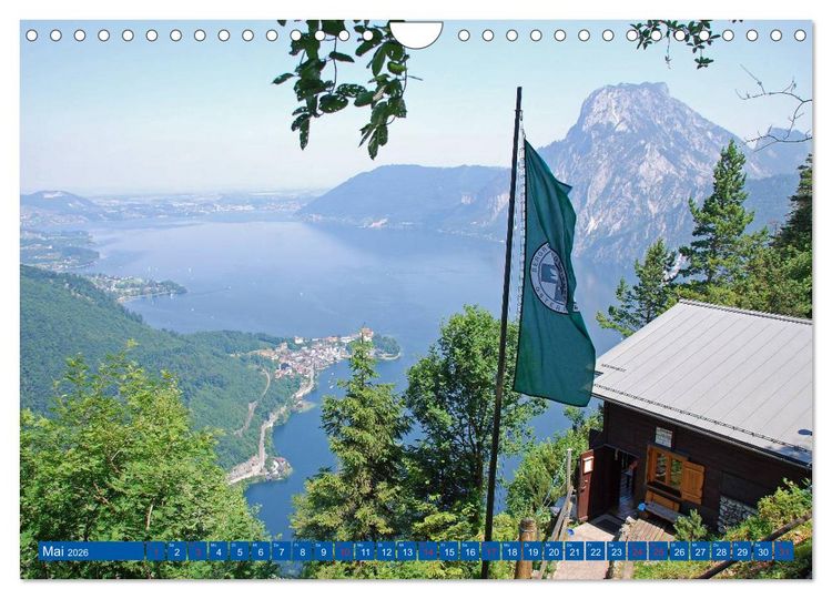 Produktbild: Der Berg und sein See (Wandkalender 2026 DIN A4 quer), CALVENDO Monatskalender