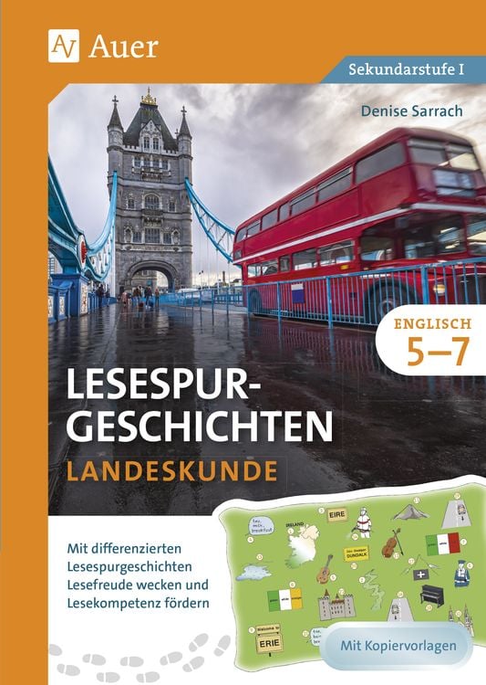 Produktbild: Lesespurgeschichten Englisch Landeskunde 5-7