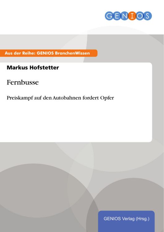 Produktbild: Fernbusse