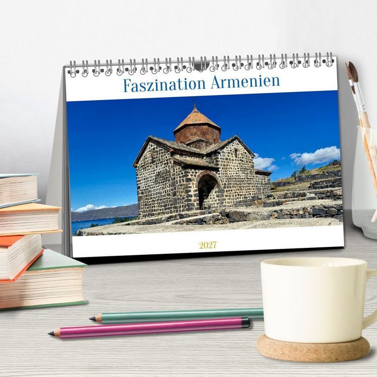 Produktbild: Faszination Armenien (Tischkalender 2027 DIN A5 quer), CALVENDO Monatskalender