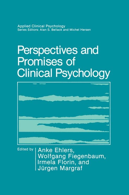 Produktbild: Perspectives and Promises of Clinical Psychology