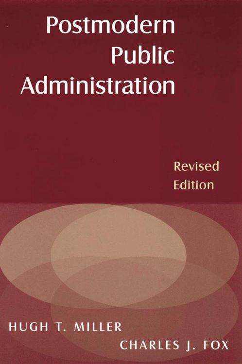 Produktbild: Postmodern Public Administration