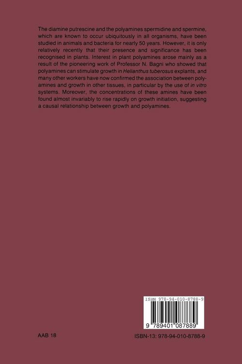 Produktbild: Polyamines in Plants