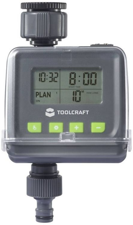 Produktbild: TOOLCRAFT TO-9612291 Bew&auml;sserungssteuerung mit Regensensor