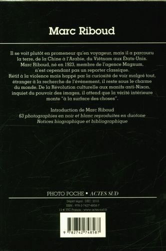 Produktbild: Marc Riboud -ancienne &eacute;dition-