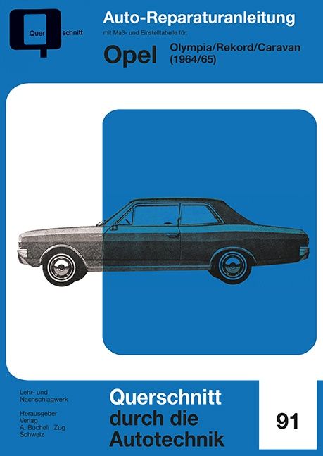 Produktbild: Opel Olympia/Rekord/Caravan