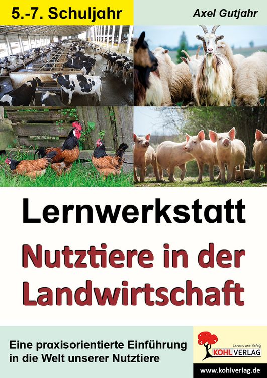Produktbild: Lernwerkstatt Nutztiere in der Landwirtschaft / Sekundarstufe