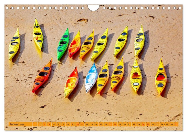 Produktbild: Bretagne und Normandie - Vor der Flut beobachten und entdecken (Wandkalender 2026 DIN A4 quer), CALVENDO Monatskalender