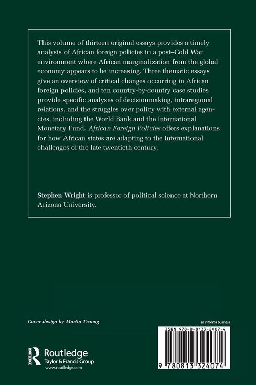 Produktbild: African Foreign Policies