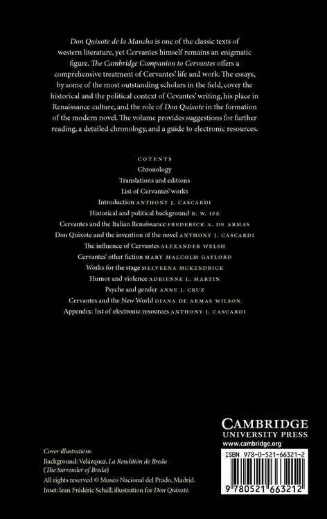 Produktbild: The Cambridge Companion to Cervantes
