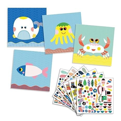 Produktbild: Kleine Geschenke - Sticker Meerestiere