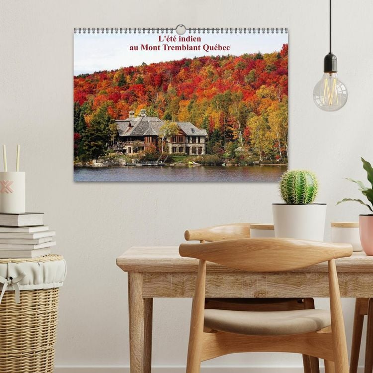 Produktbild: L'&eacute;t&eacute; Indien au Mont Tremblant, Qu&eacute;bec (Calendrier mural 2026 DIN A3 vertical), CALVENDO calendrier mensuel