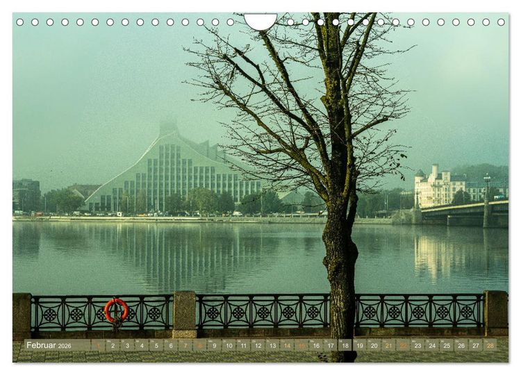 Produktbild: Tallinn-Riga-Vilnius-Memel, eine Traumreise durch das Baltikum. (Wandkalender 2026 DIN A4 quer), CALVENDO Monatskalender