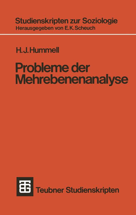 Produktbild: Probleme der Mehrebenenanalyse