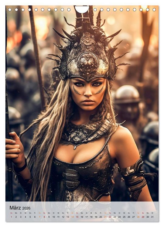 Produktbild: Fantasy Queens (Wandkalender 2026 DIN A4 hoch), CALVENDO Monatskalender