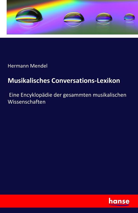 Produktbild: Musikalisches Conversations-Lexikon