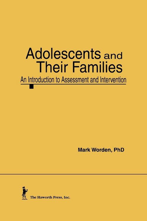 Produktbild: Adolescents and Their Families