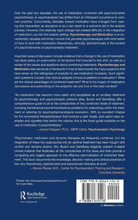 Produktbild: Psychotherapy and Medication