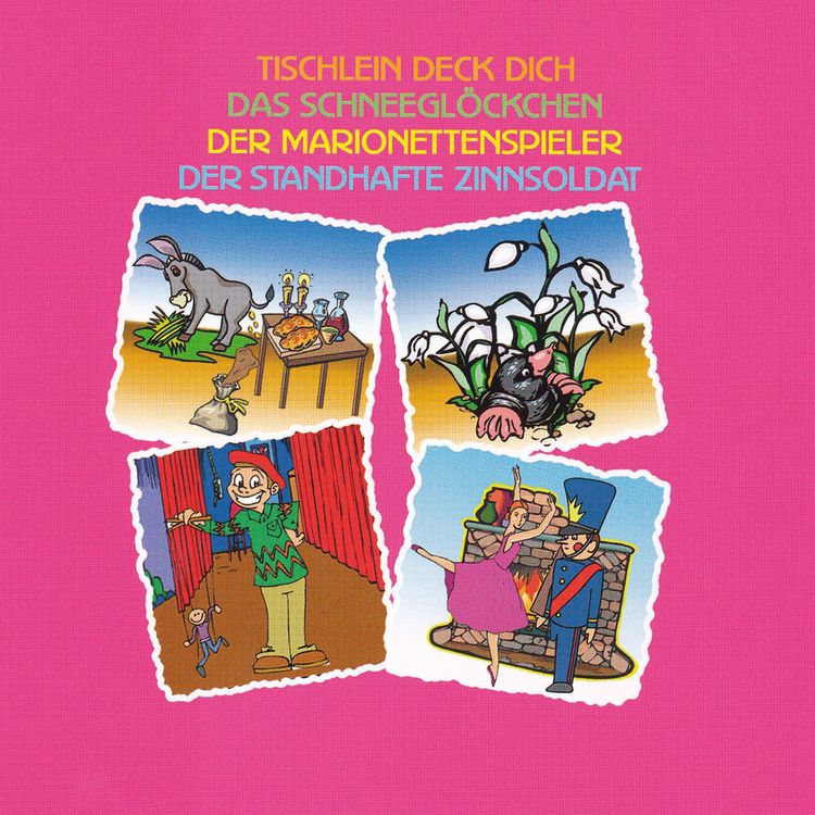 Produktbild: Tischlein deck Dich - Das Schneegl&ouml;ckchen - Der Marionettenspieler - Der standhafte Zinnsoldat
