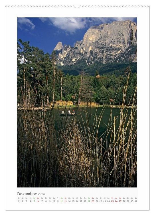 Produktbild: S&uuml;dtirol - Ein Erlebnis f&uuml;r das Auge (Wandkalender 2026 DIN A2 hoch), CALVENDO Monatskalender
