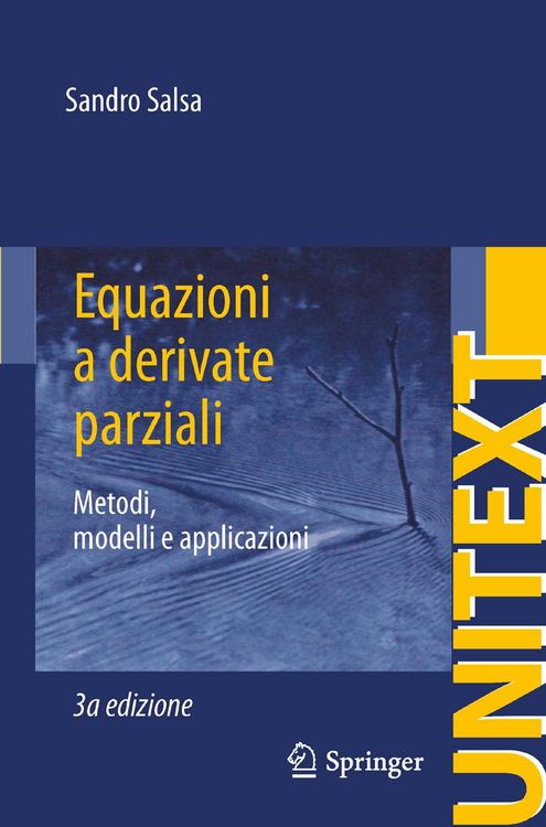 Produktbild: Equazioni a derivate parziali