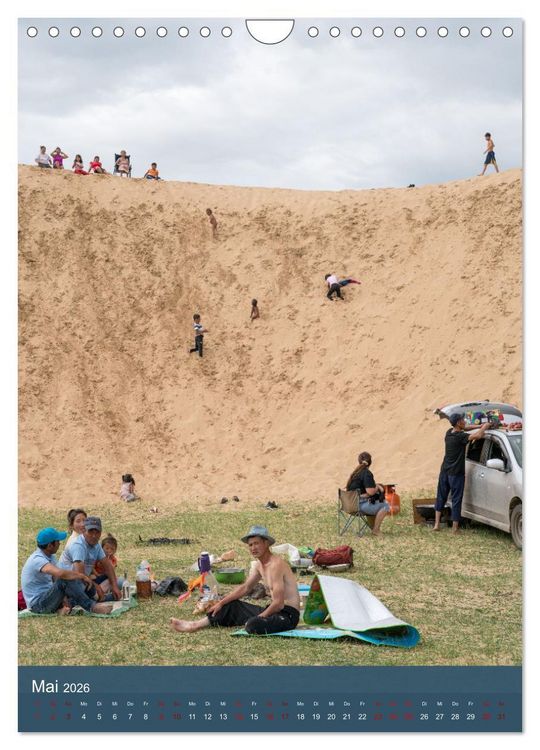 Produktbild: Mongolei - Mensch, Natur und Religion im Einklang (Wandkalender 2026 DIN A4 hoch), CALVENDO Monatskalender