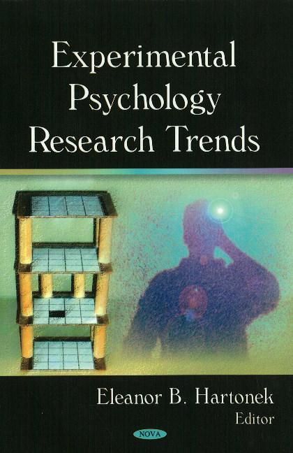 Produktbild: Experimental Psychology Research Trends