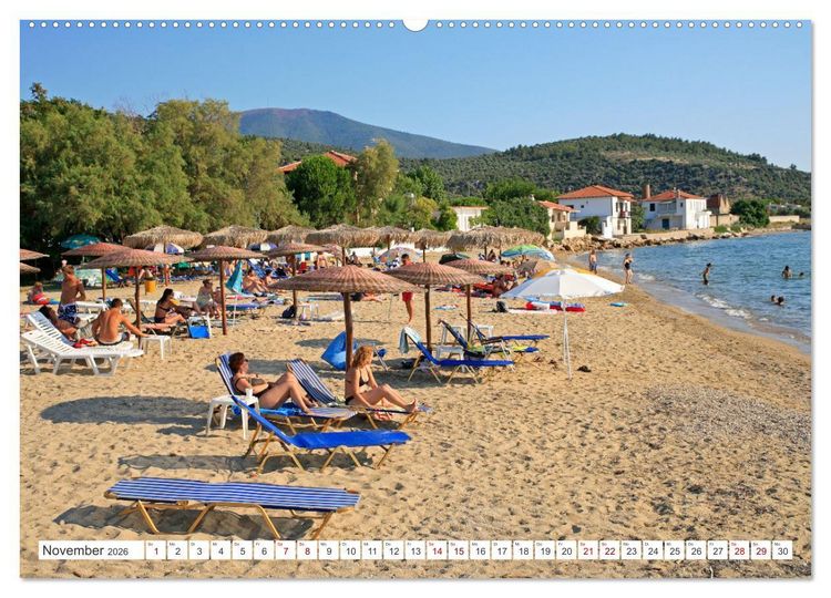 Produktbild: Thassos - Insel im Thrakischen Meer (Wandkalender 2026 DIN A2 quer), CALVENDO Monatskalender