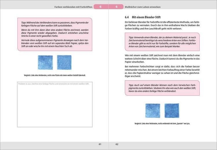 Produktbild: Kreative Ausmaltechniken - Malb&uuml;cher zum Leben erwecken!