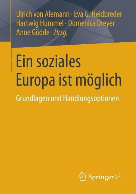 Produktbild: Ein soziales Europa ist m&ouml;glich
