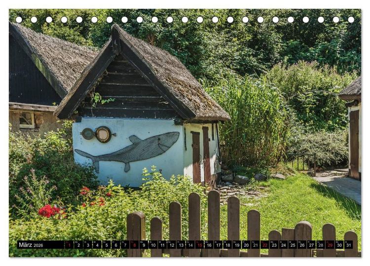 Produktbild: Entdeckungen auf der Insel R&uuml;gen (Tischkalender 2026 DIN A5 quer), CALVENDO Monatskalender